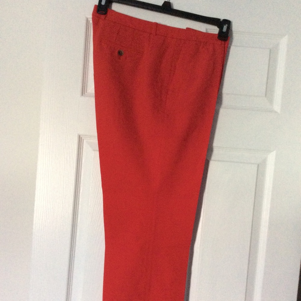 NWOT J.Crew Red Tollegno 1900 Dress Pants 10